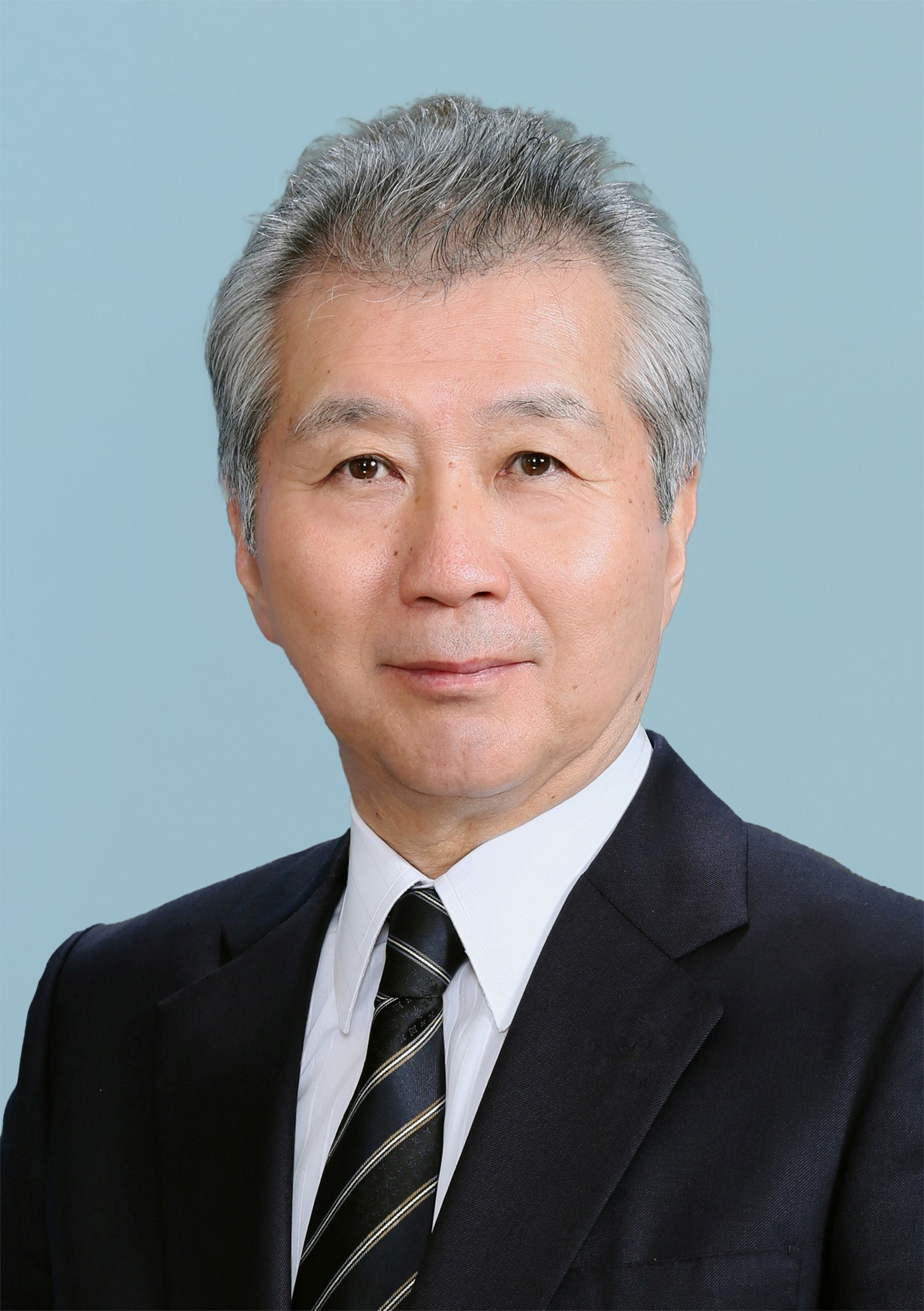 会長 勝野哲氏の写真